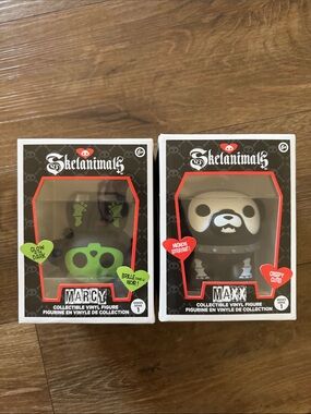 NWT Skelanimals collectible vinyl figures set of 2